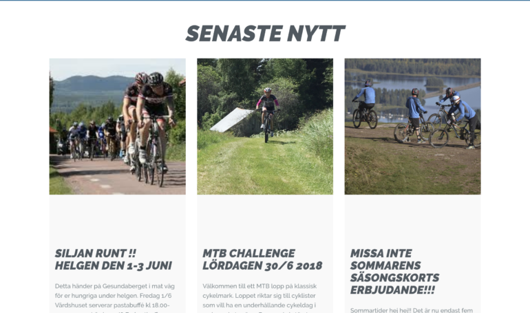 Gesundaberget Skiresort & Bikepark i Dalarna